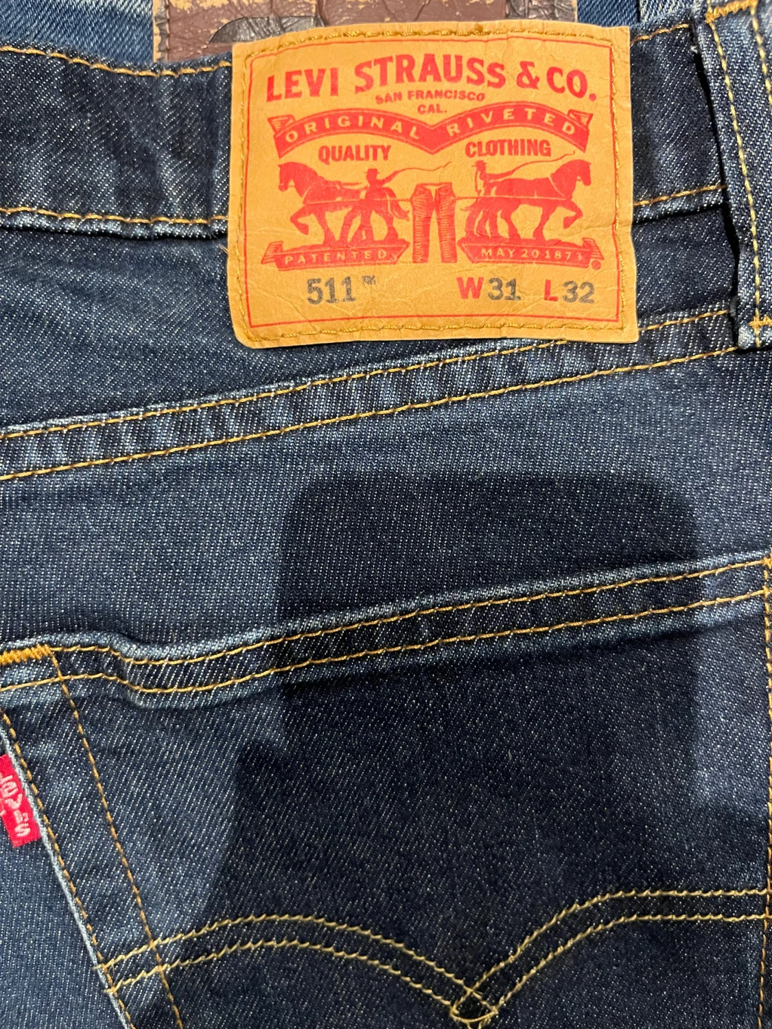 Levi's 511 blå jeans  - 2