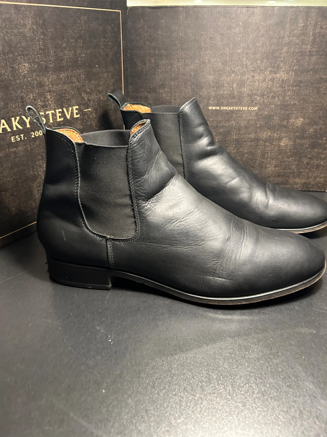 Svarta chelsea boots Shoe the bear - 1