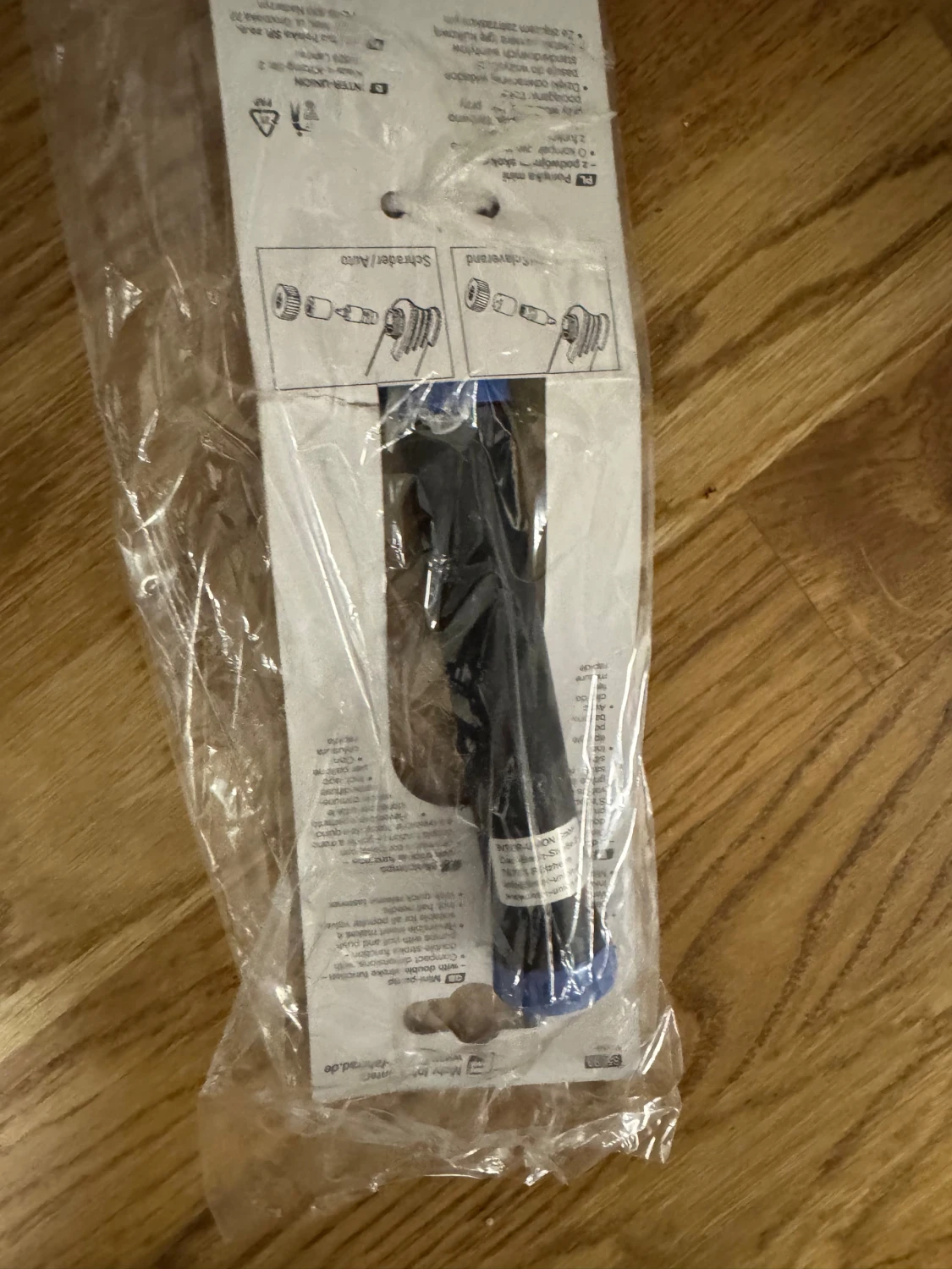 Fischer minipump svart/blå - 1