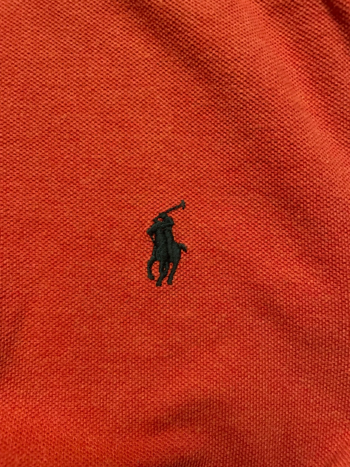 Orange piké från Polo Ralph Lauren S - 3