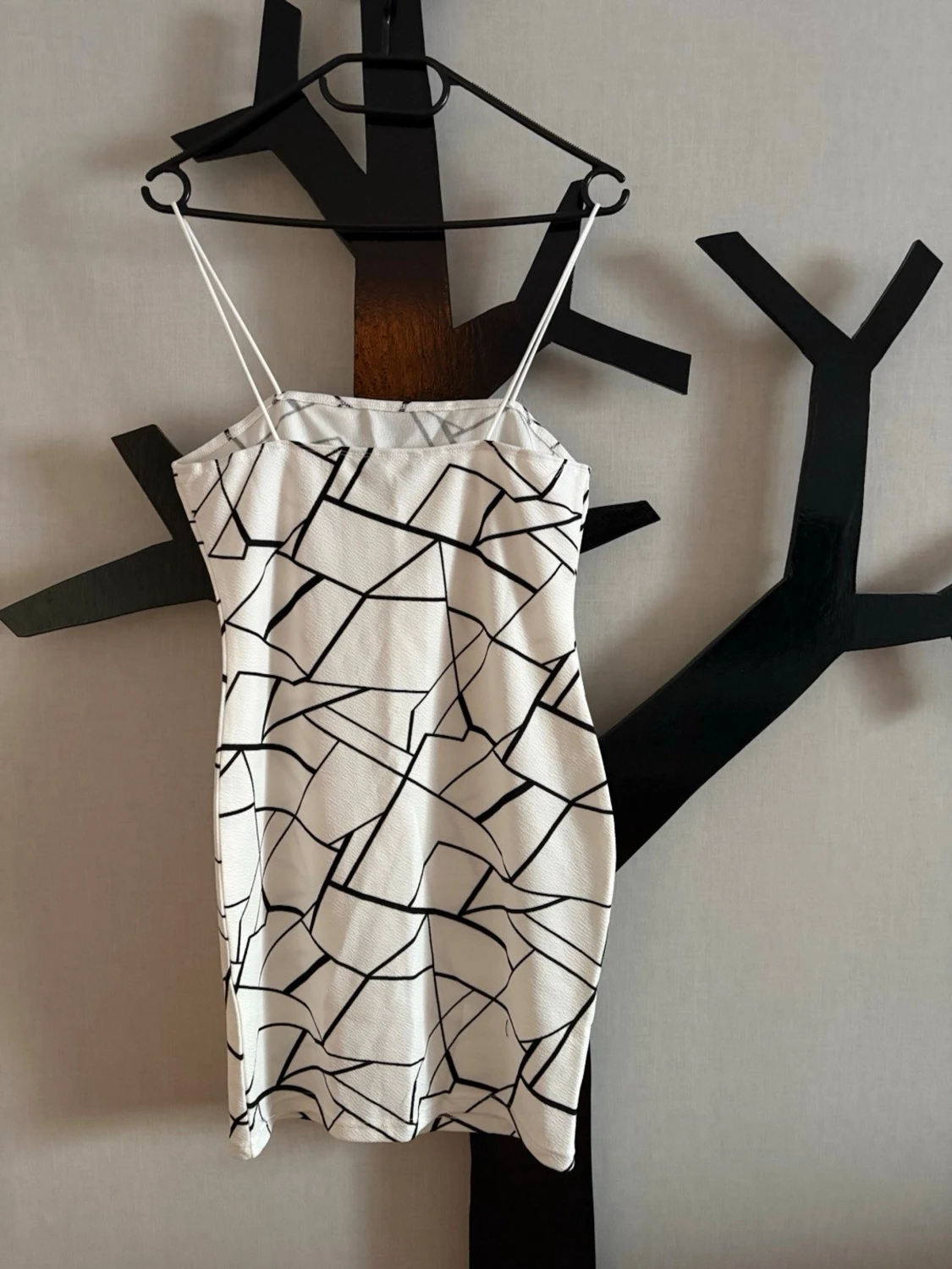 Mönstrad klänning  - 1