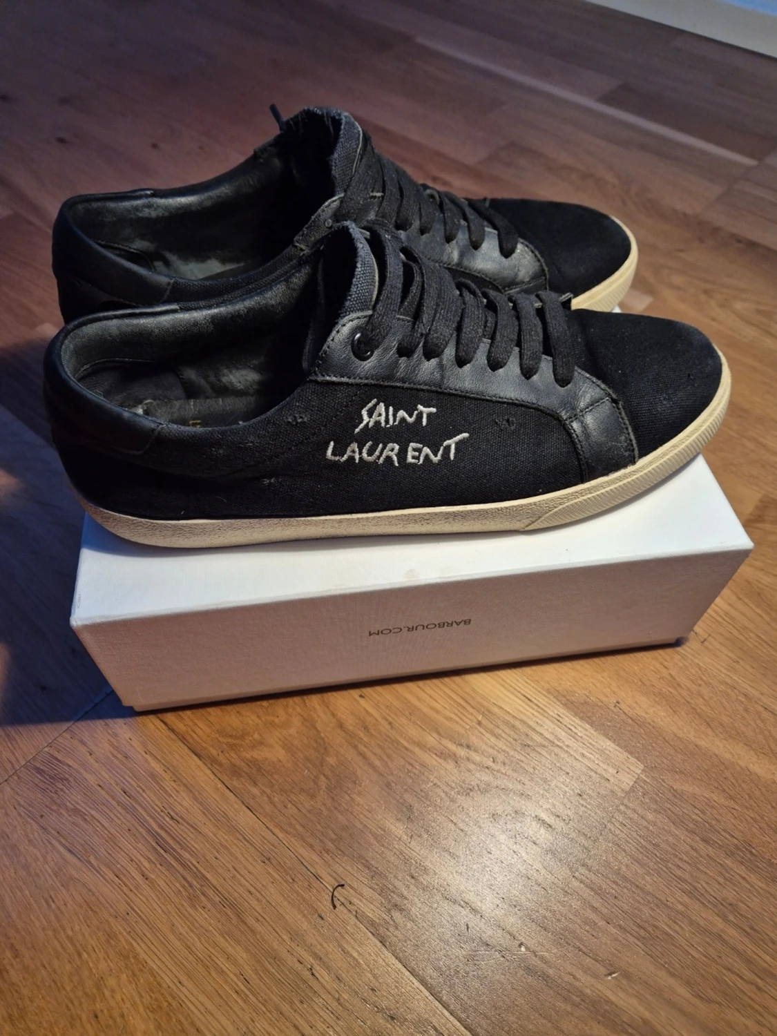 Svarta Saint Laurent sneakers - 2