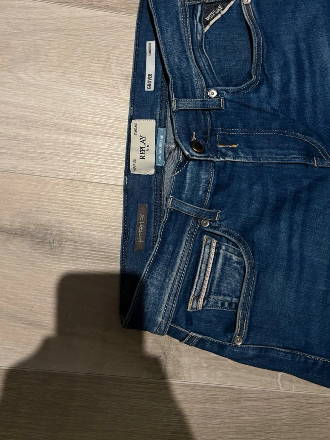 Mörk blå replay jeans  - 2