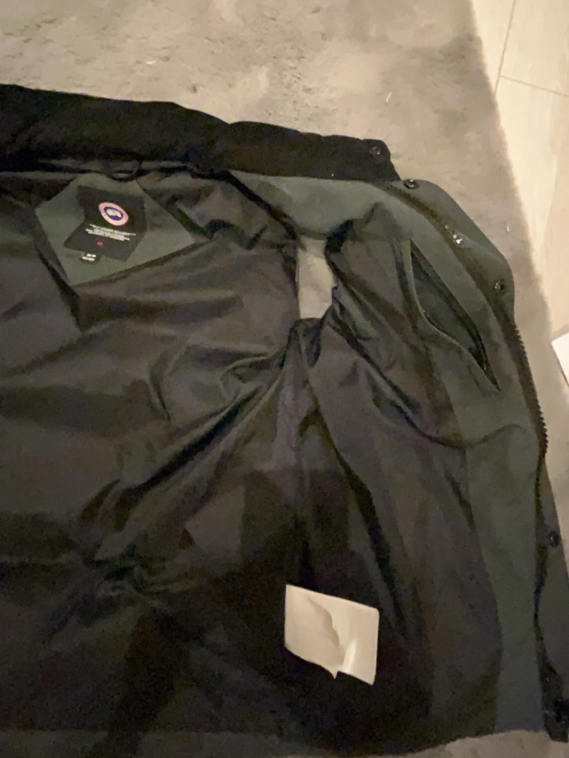 Svart dunväst från Canada Goose XS - 4