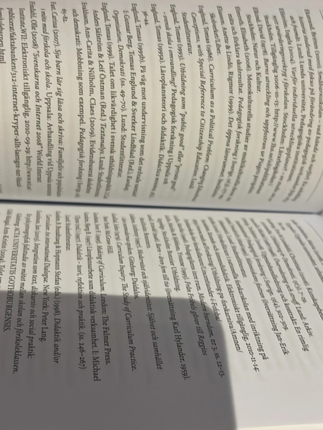 De yngre barnens läroplanshistoria - 3