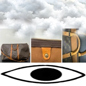 Louis Vuitton KeepallBandoulieré 60 V.I.882 -  made in France V.I.882" Authentic, France manufactured