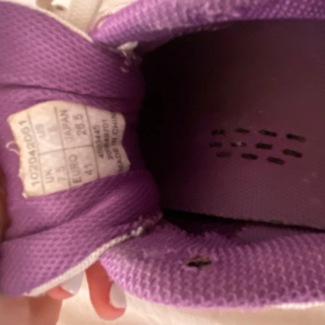 Kempa sneakers i lila och vitt - 2