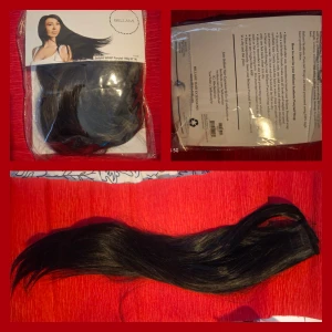 Bellami Wrap Ponytail 100g svart - Snygg svart wrap-around hästsvans från Bellami, 100g och 27 tum lång. Gjord av 100% syntetiskt hår som ger ett naturligt intryck och är lätt att fästa i ditt eget hår för extra volym och längd.