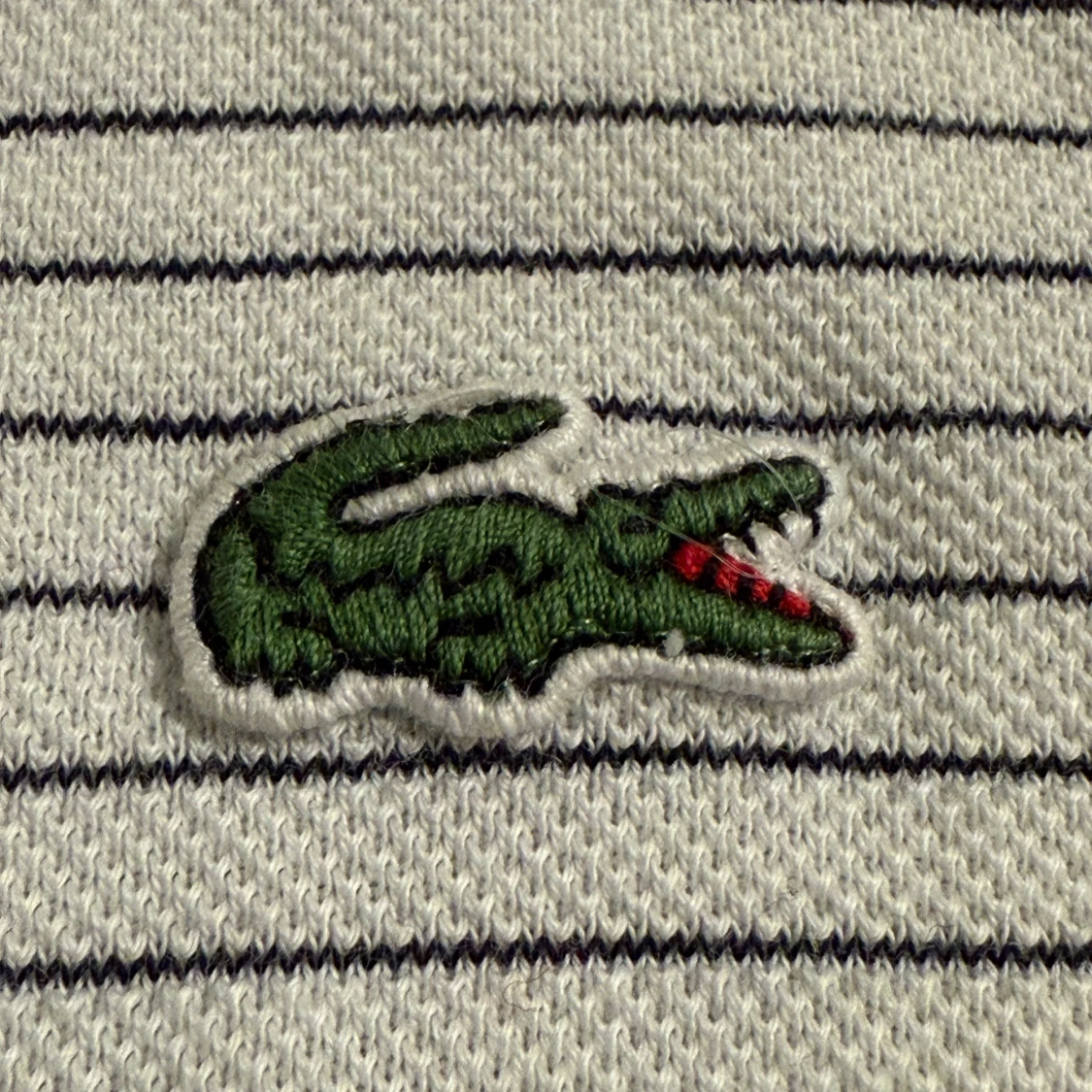 Randig pikétröja från Lacoste - 3