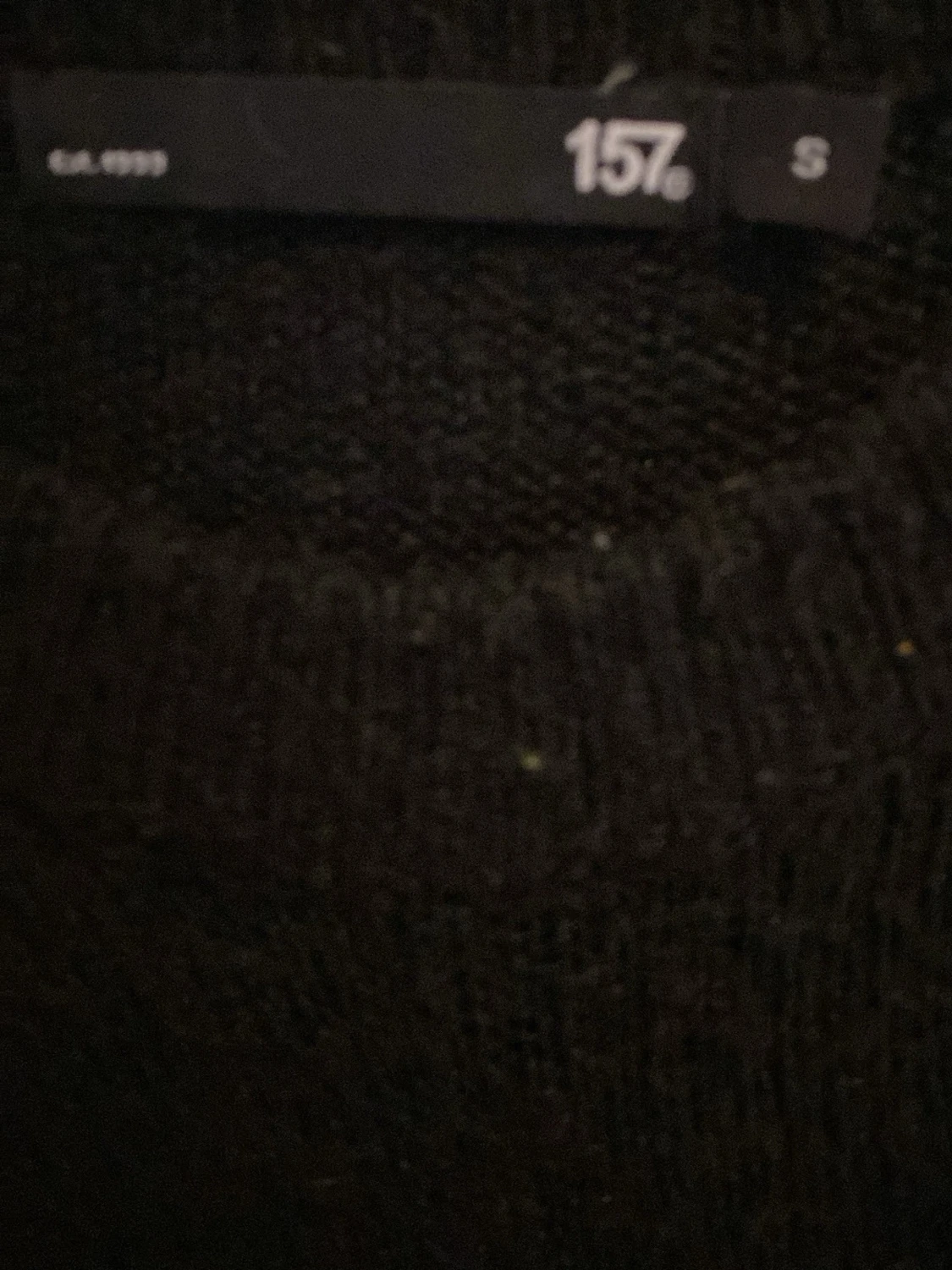 Svart stickad tröja från 157 - 1