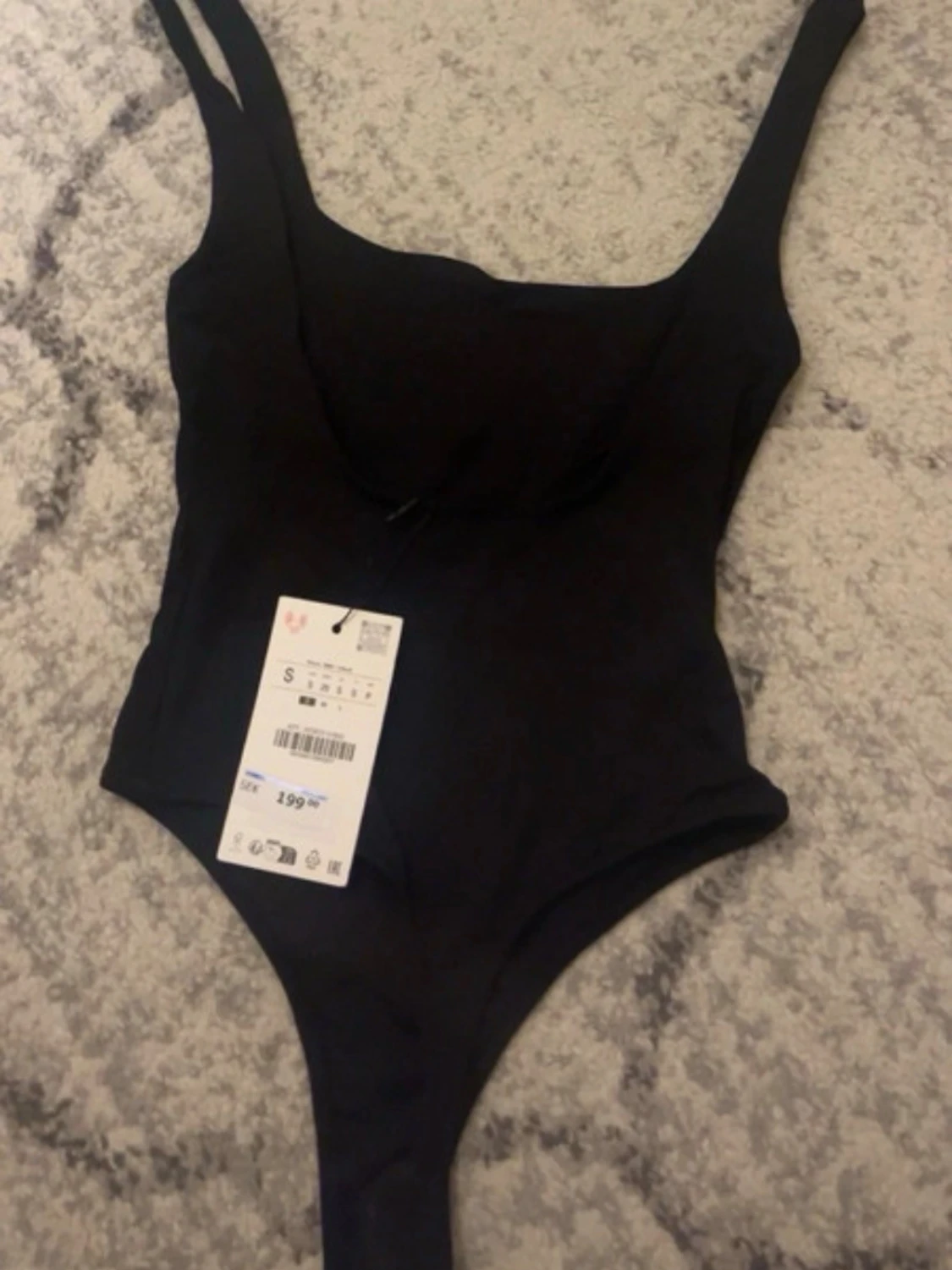  Zara Svart bodysuit  - 1