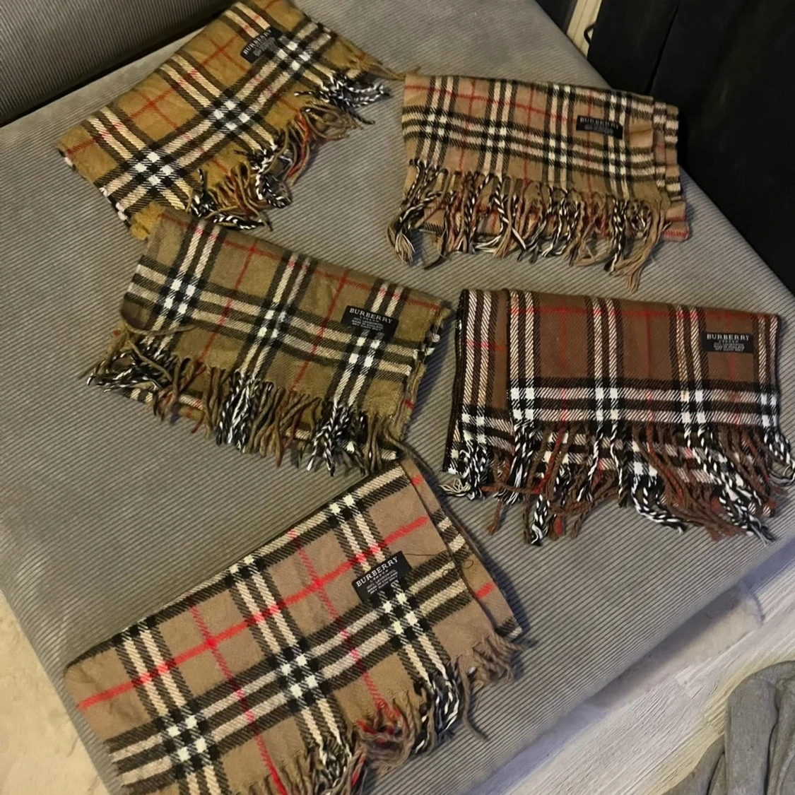 Rutig Burberry halsduk  - 1