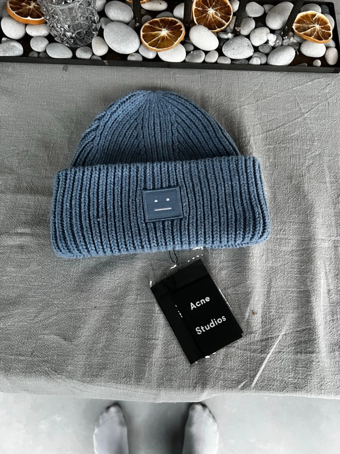 Acne mössa ljusblå - 1