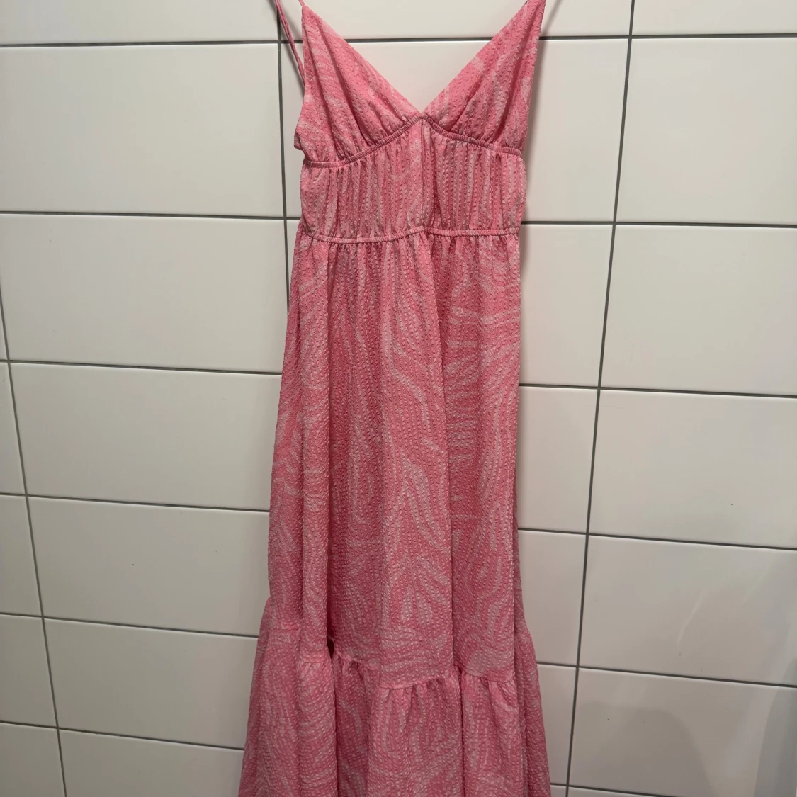 HM rosa klänning XS - 1