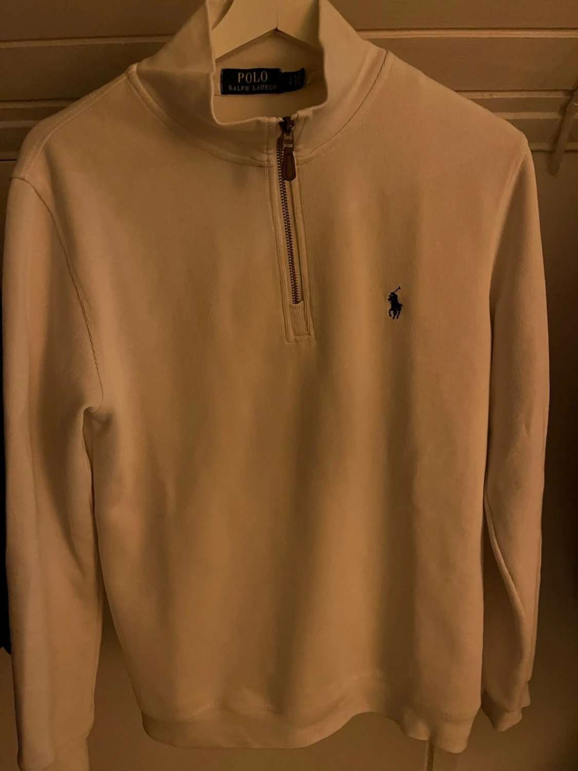 Vit half zip tröja från Polo Ralph Lauren - 3