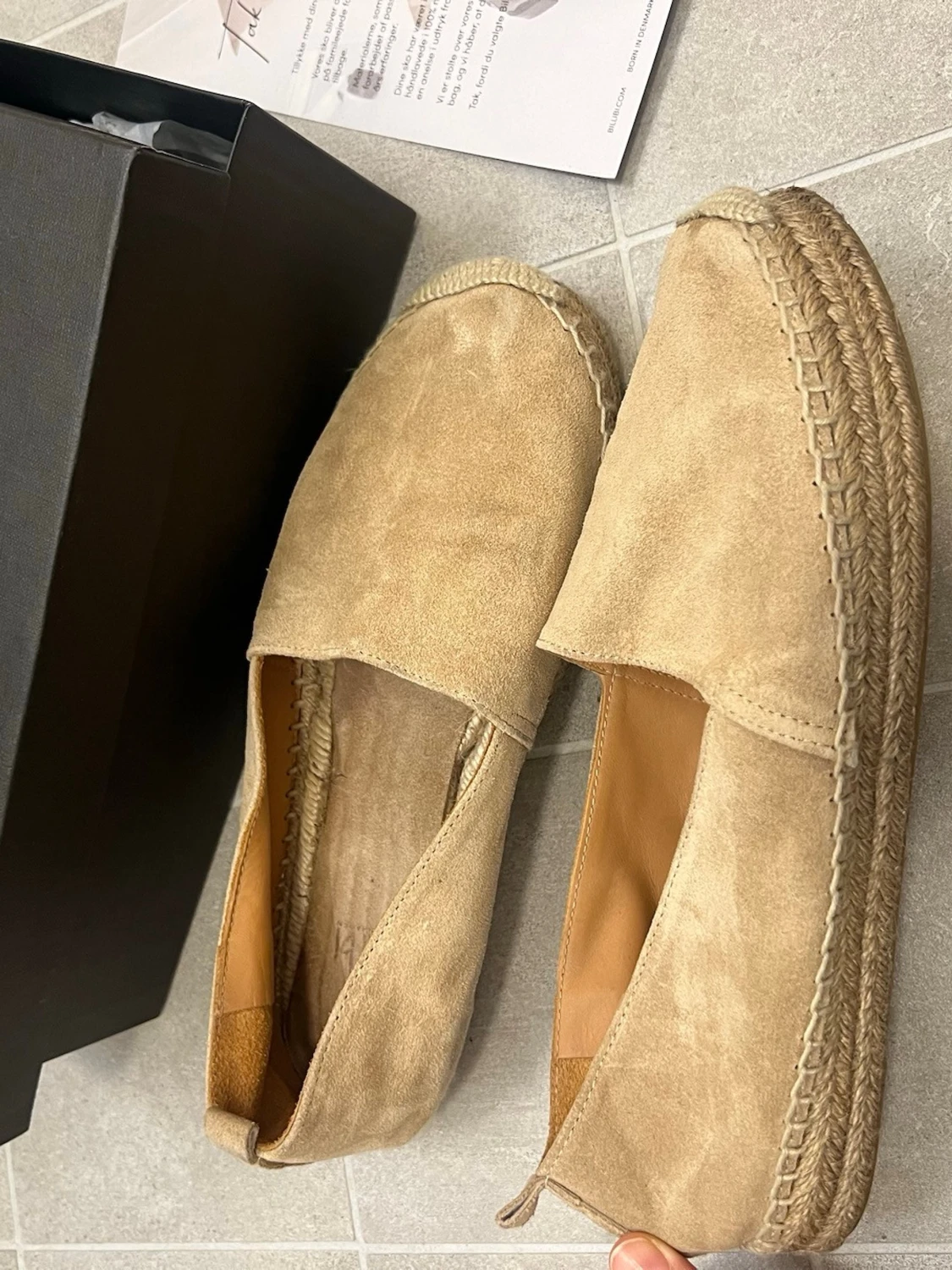 Beige espadrillos från Billi Bi - 5