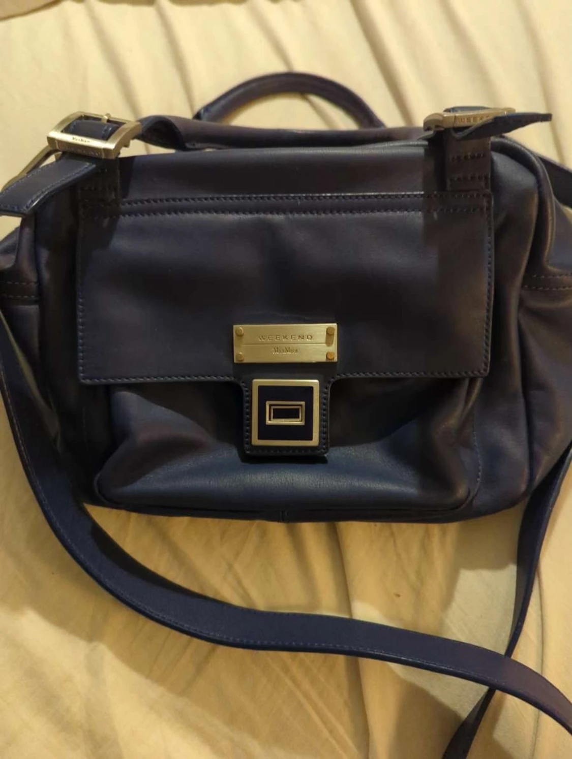 Blå axelväska från Max Mara Weekend