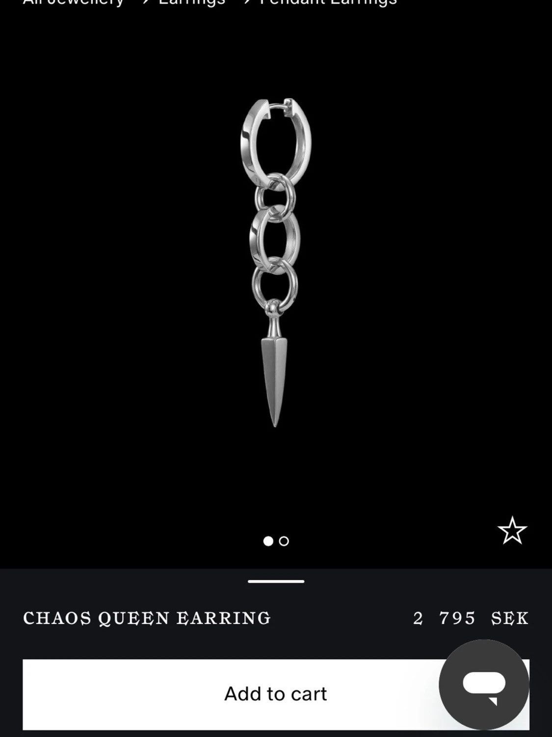 Maria Nilsdotter örhängen  - 1