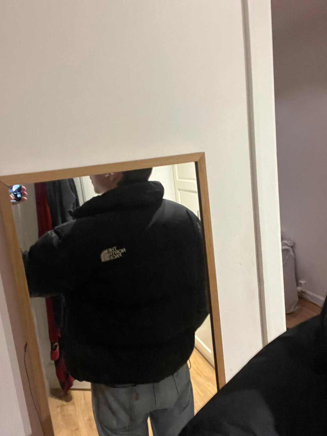 Svart pufferjacka från The North Face - 3