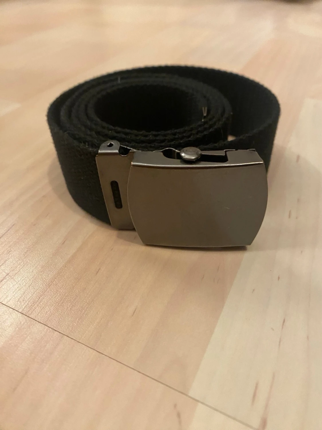 Svart tygbälte från H&M