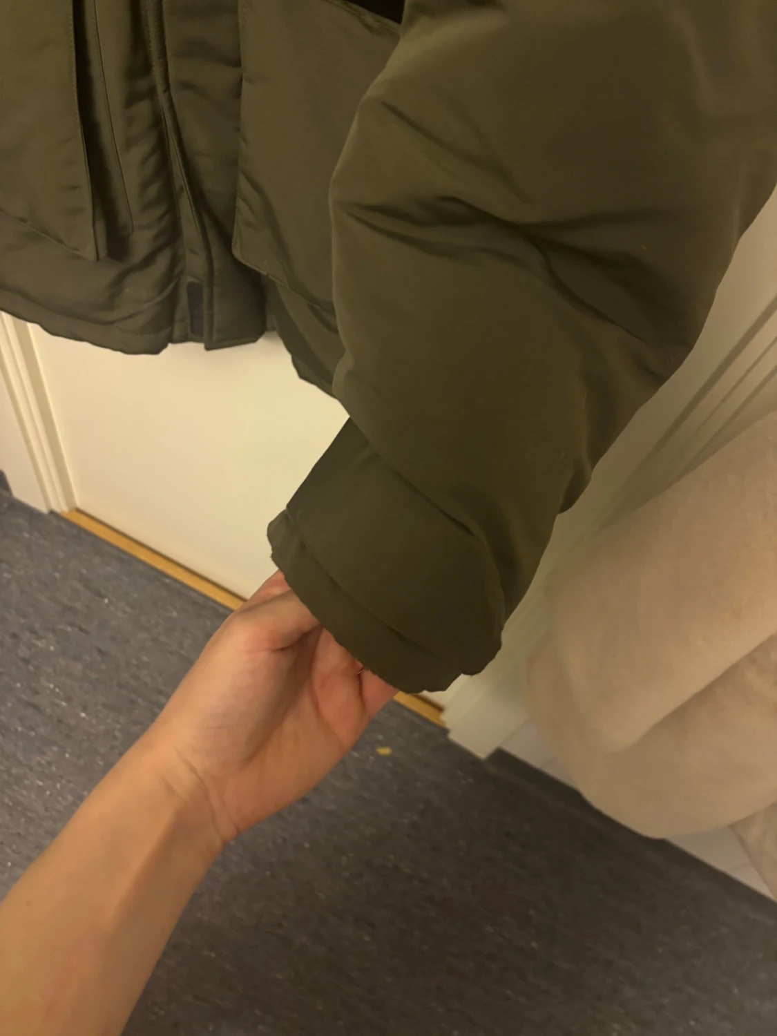 Vinterjacka grön  - 5