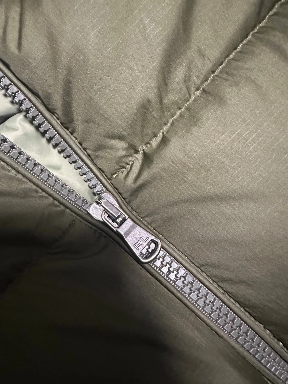 Olivgrön pufferjacka Polo Ralph Lauren