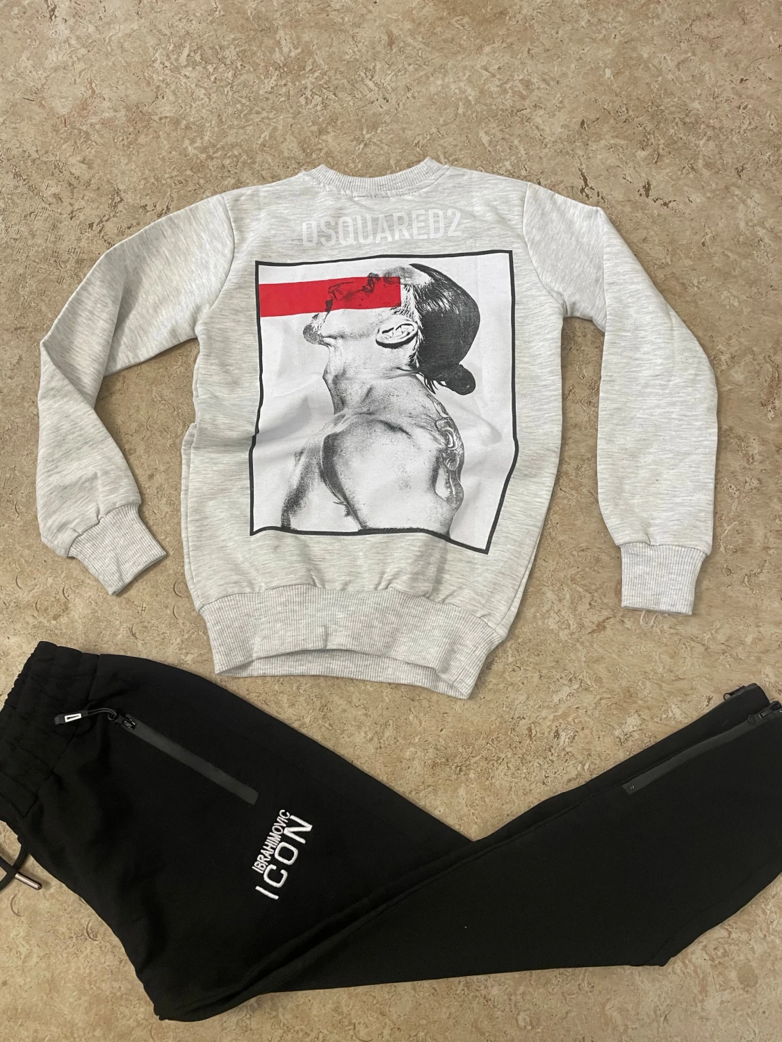 Svarta mjukisbyxor ICON Ibrahimovic - 1