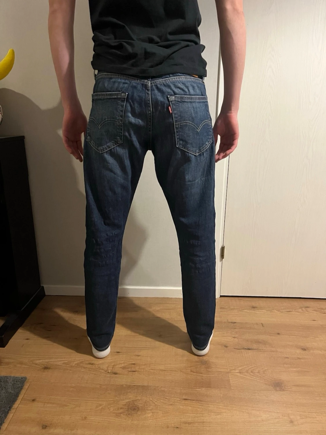 Levi's 501 blå jeans straight fit - 2