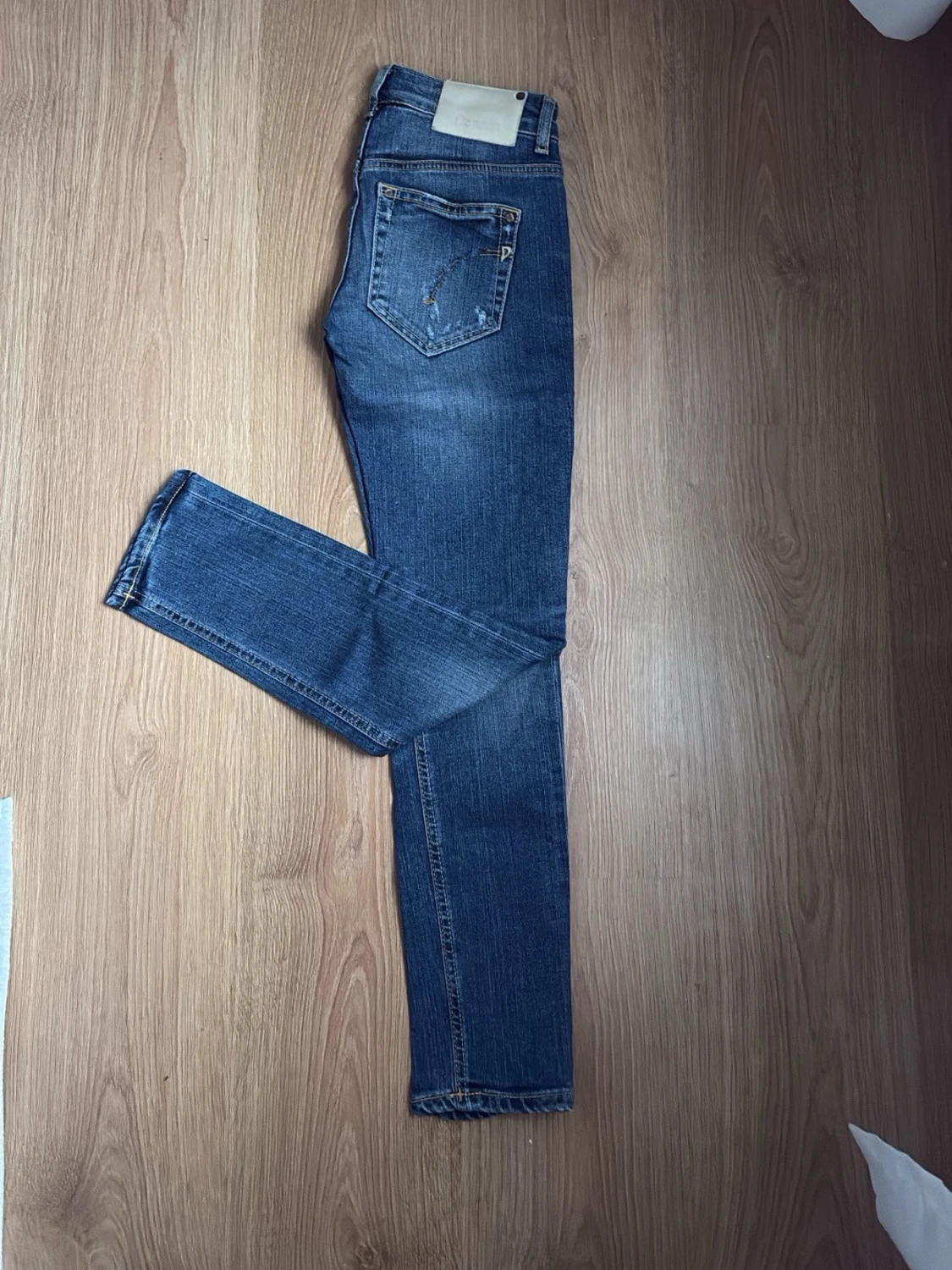 Mörkblå Dondup Jeans - 1