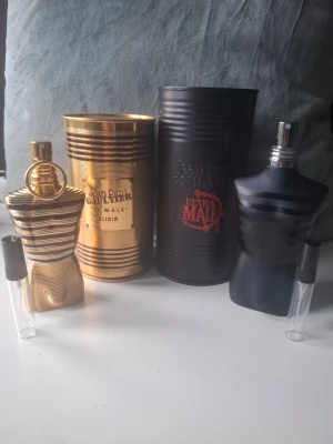 Jean Paul Gaultier Le Male Elixir + Jean Paul Gaultier Ultra Male - 5ml  - Säljer sampels, du får 5ml le male elixir och 5ml ultra male. Kolla gärna mina andra annonser också 😃