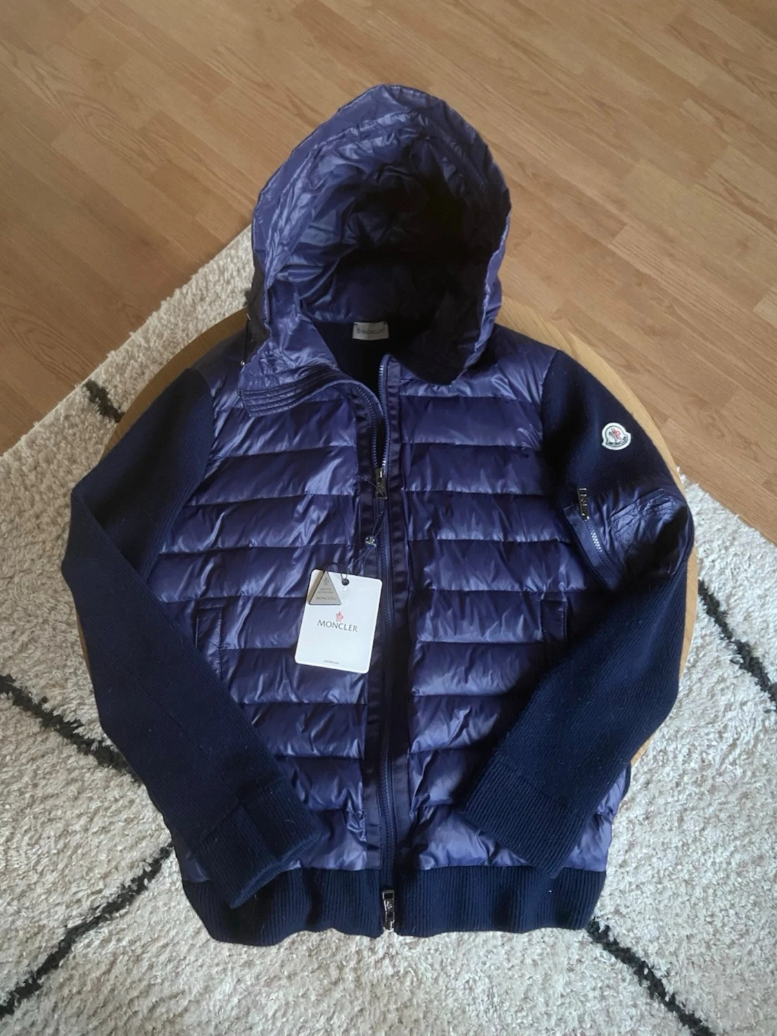 Blå Moncler Cardigan
