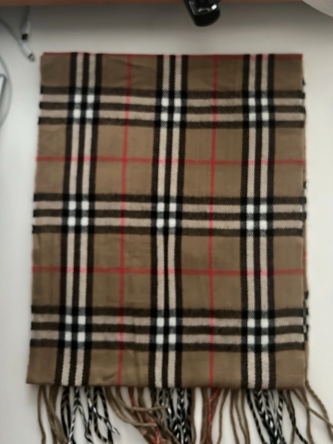 Rutig ullväst från Burberrys - 2