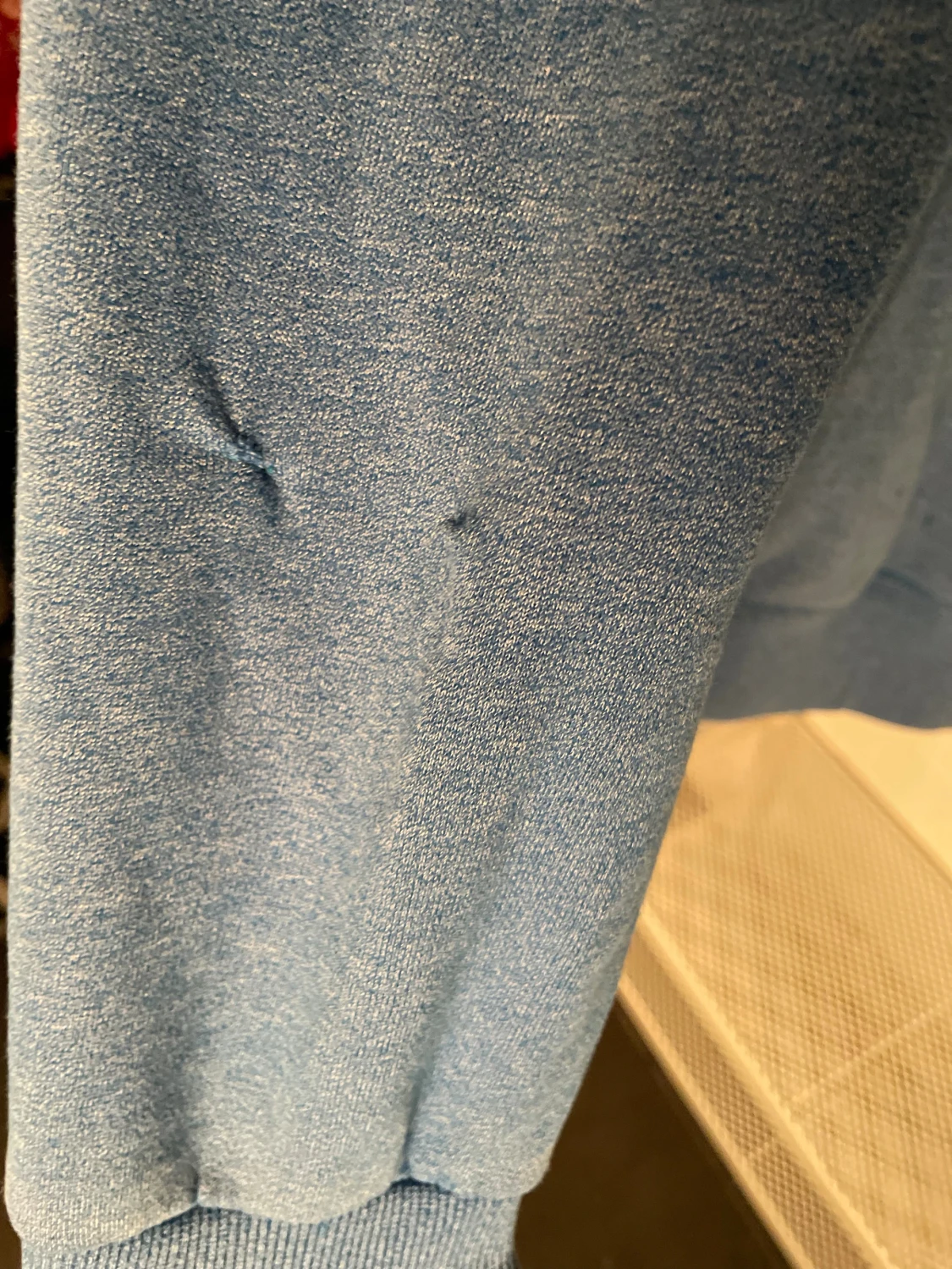 Blå hoodie från Superdry med tryck - 2