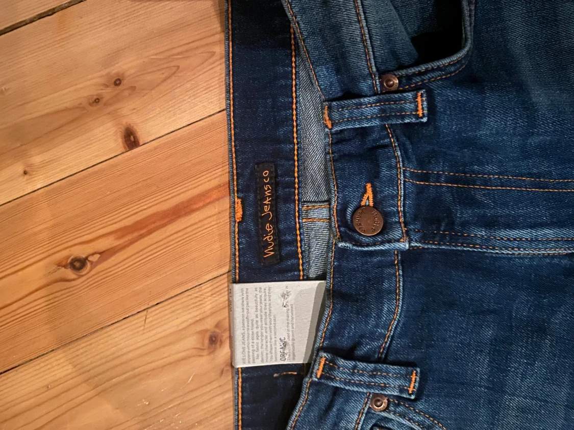 Nudie Jeans blå denimjeans - 3