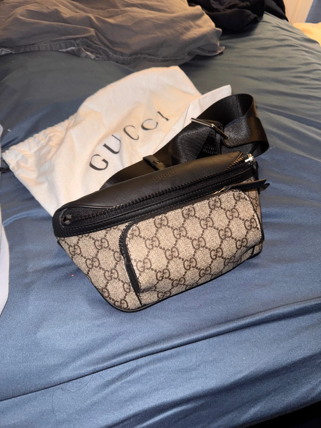 Gucci beige magväska - 3