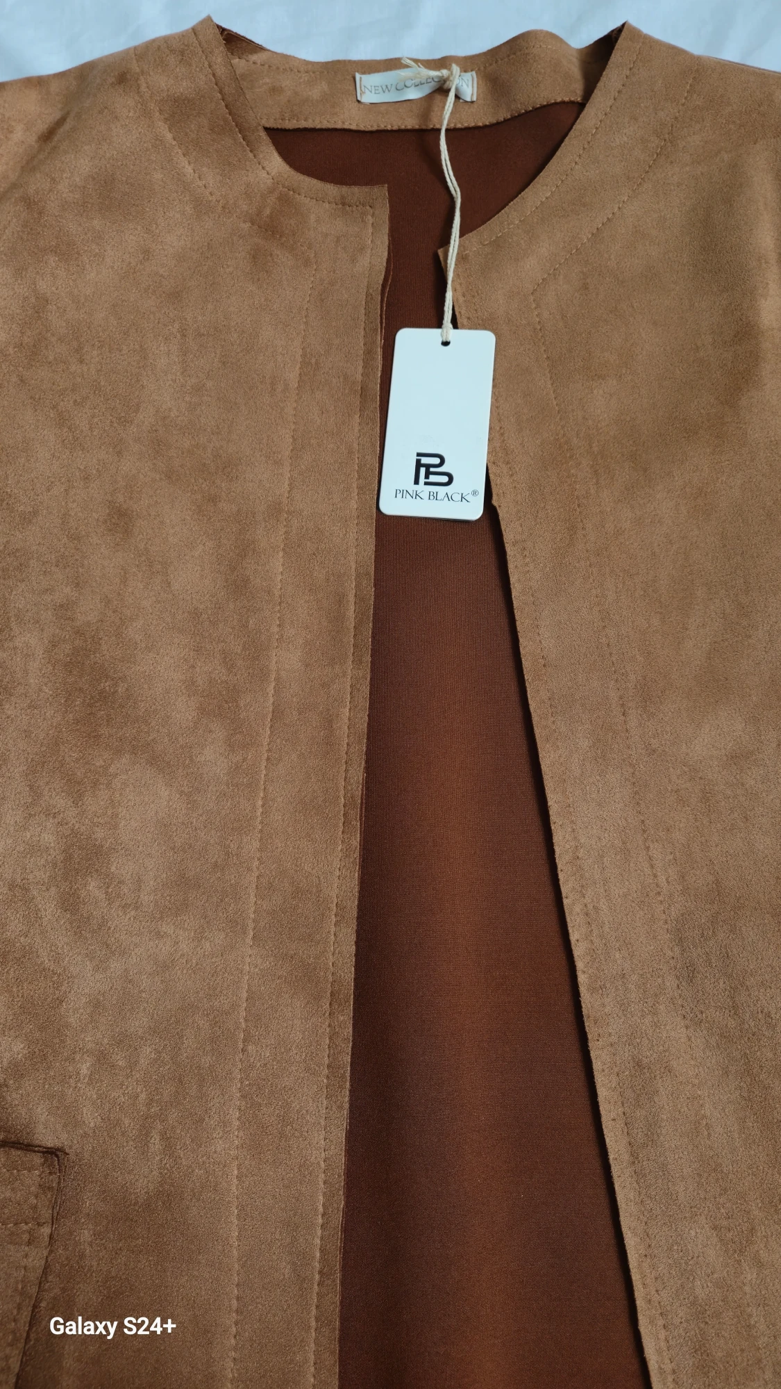 Beige mocka kappa från Pink Black - 2