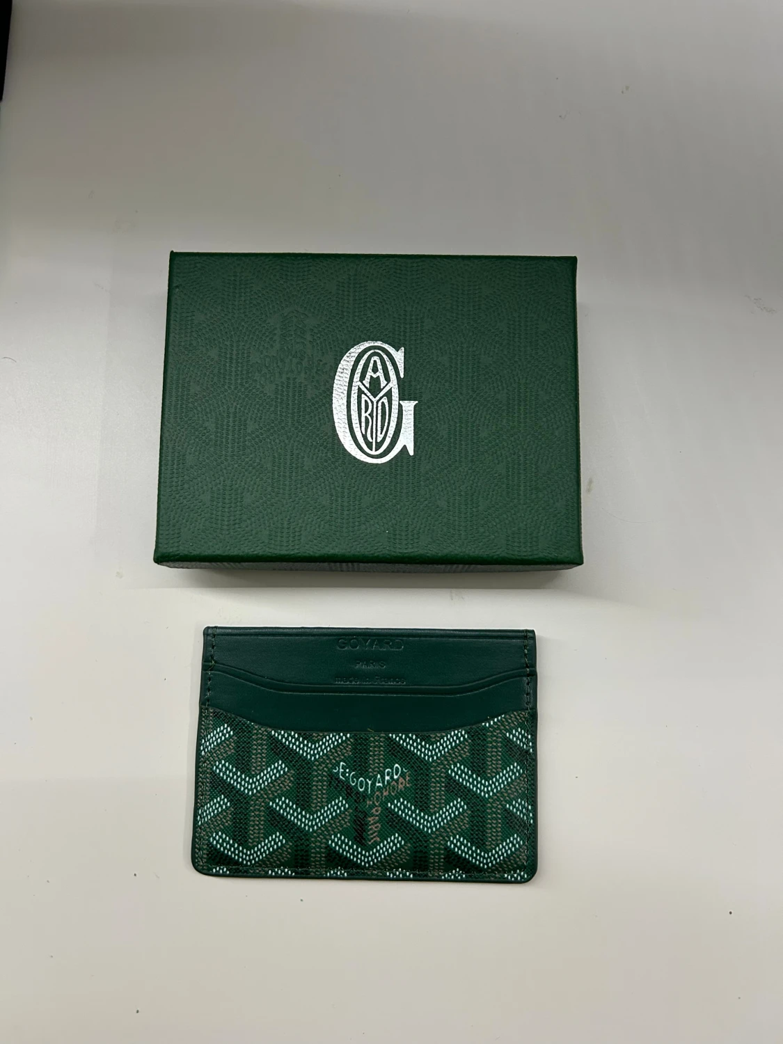 Grön snygg plånbok