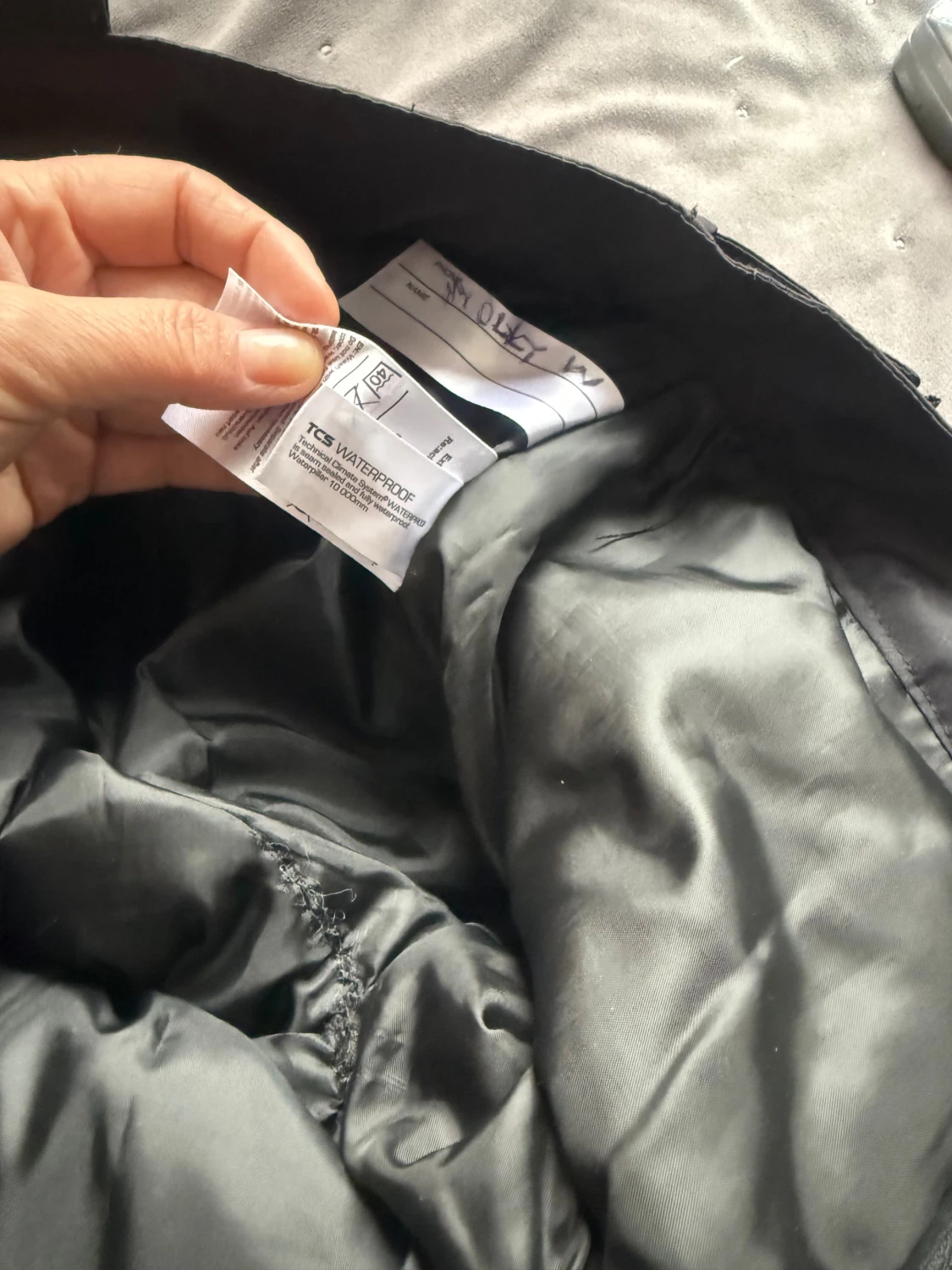 Svarta täckbyxor TCS Waterproof Everest . Stl158 - 3