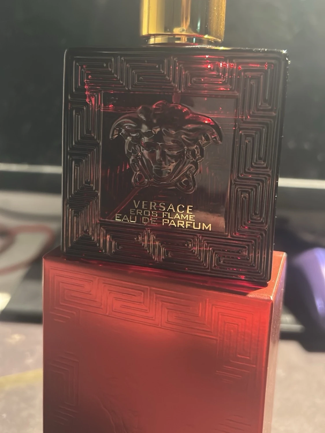 Versace Eros Flame Eau de Parfum ungefär 45ml kvar  - 1
