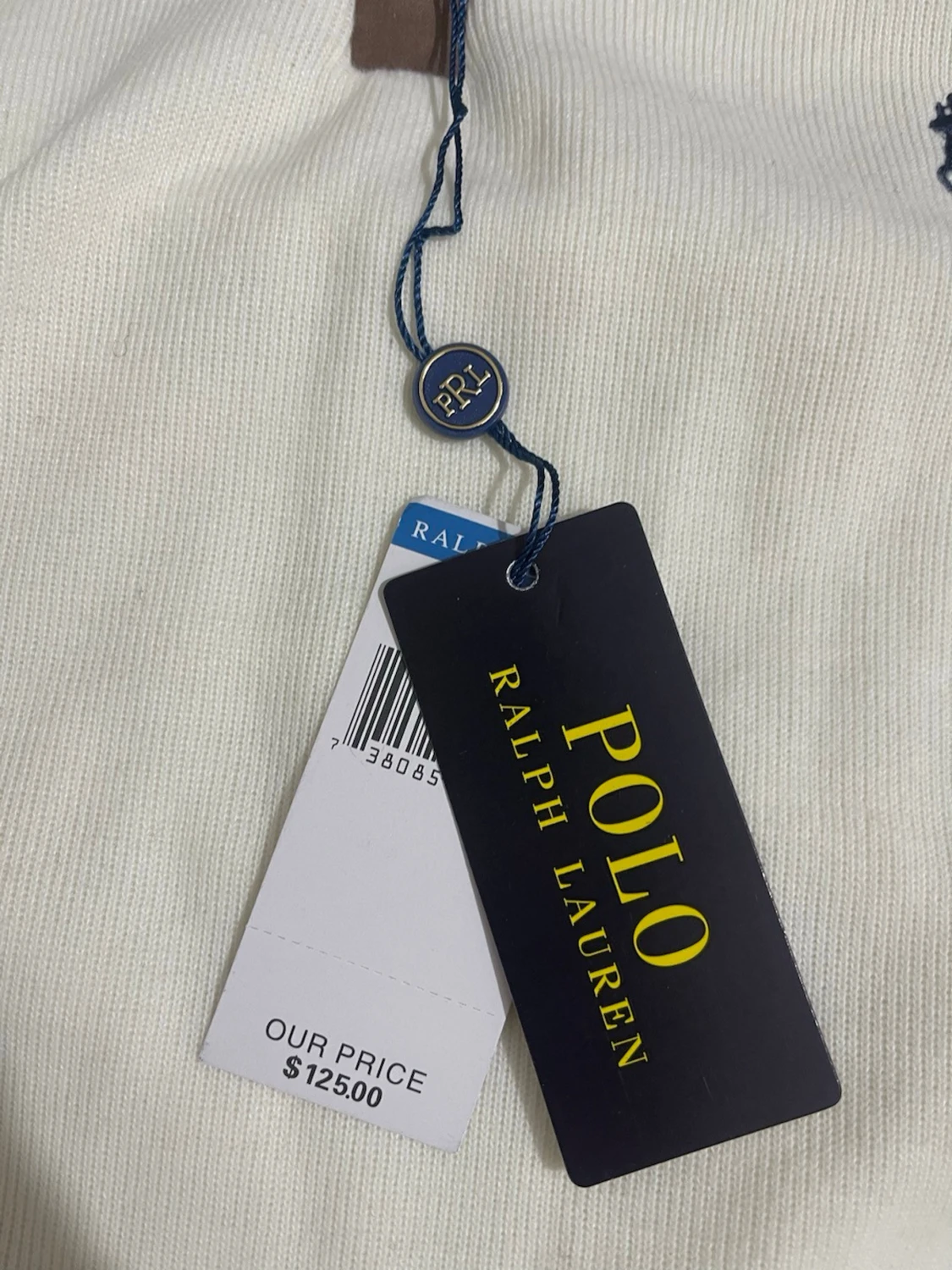 Vit halvzip från Polo Ralph Lauren - 5