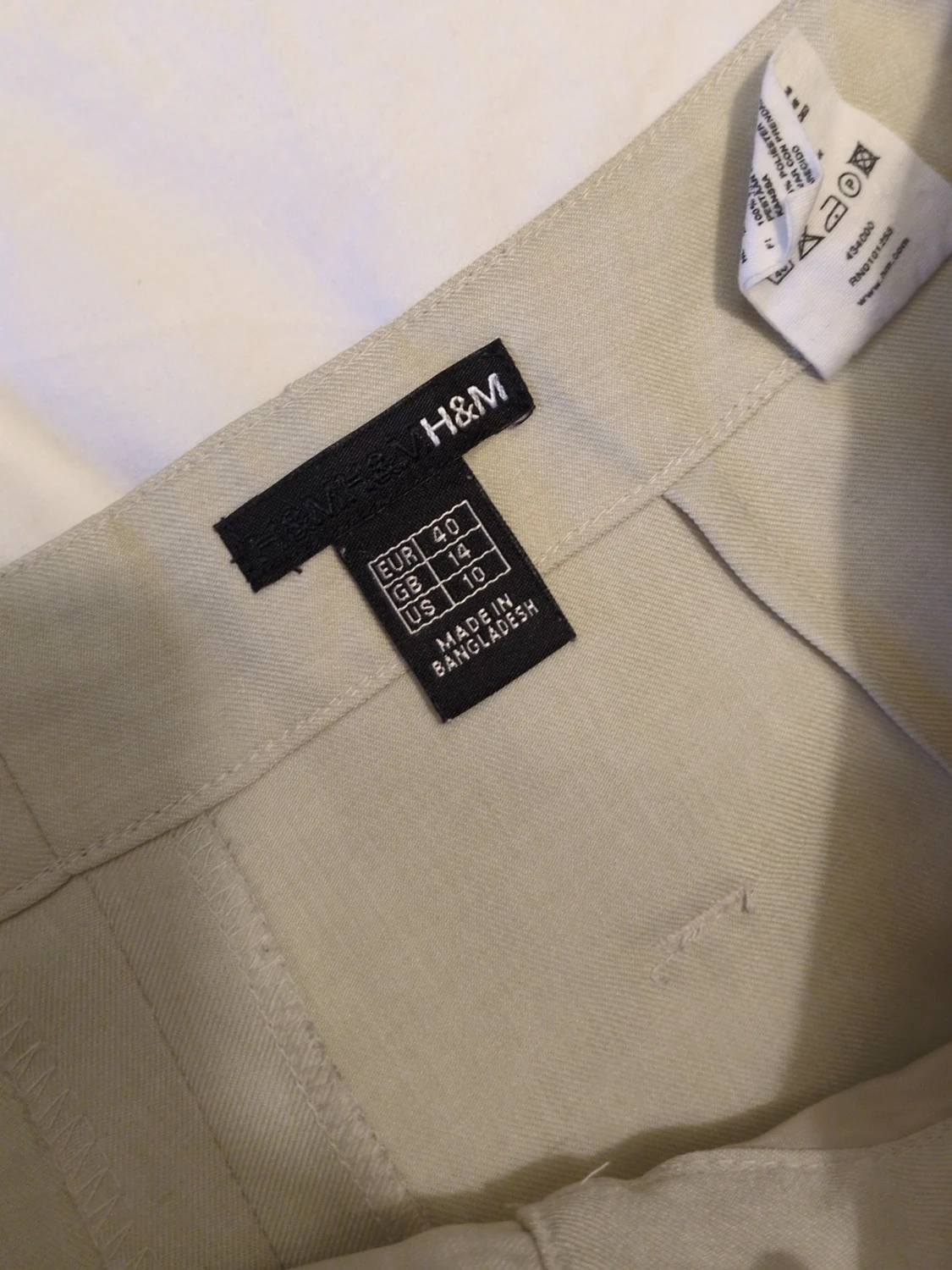 Vida beige kostymbyxor - 3