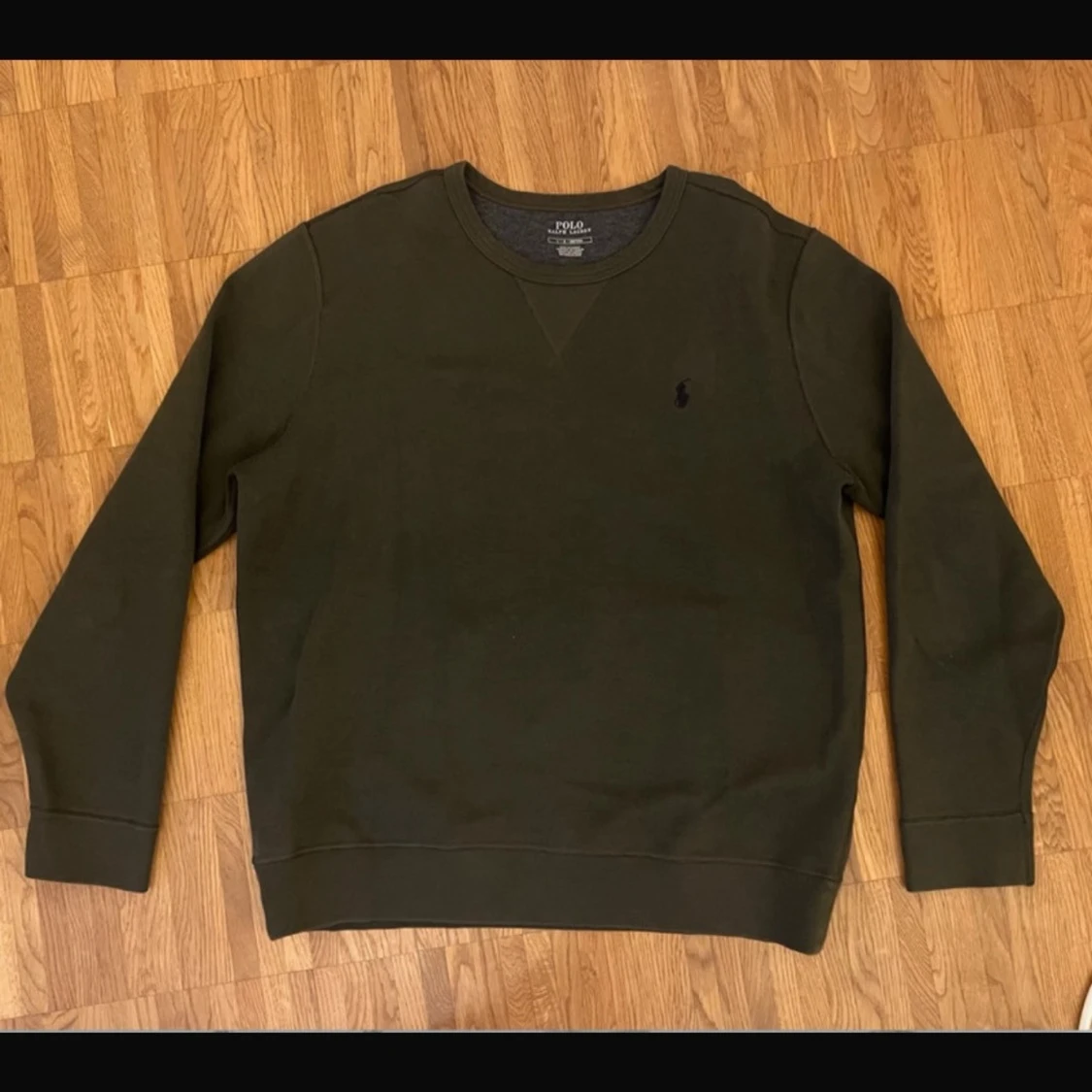 mörkgrön Ralph Lauren crewneck sweatshirt - 1