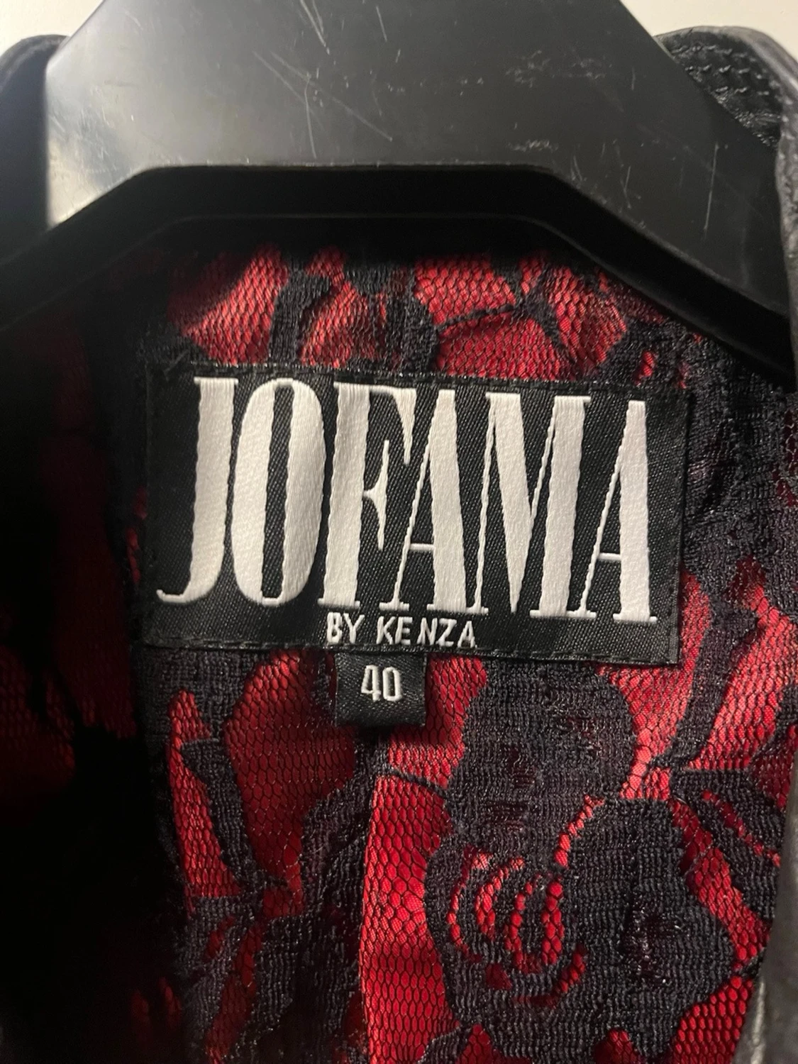 Svart skinnjacka från Jofama - 4