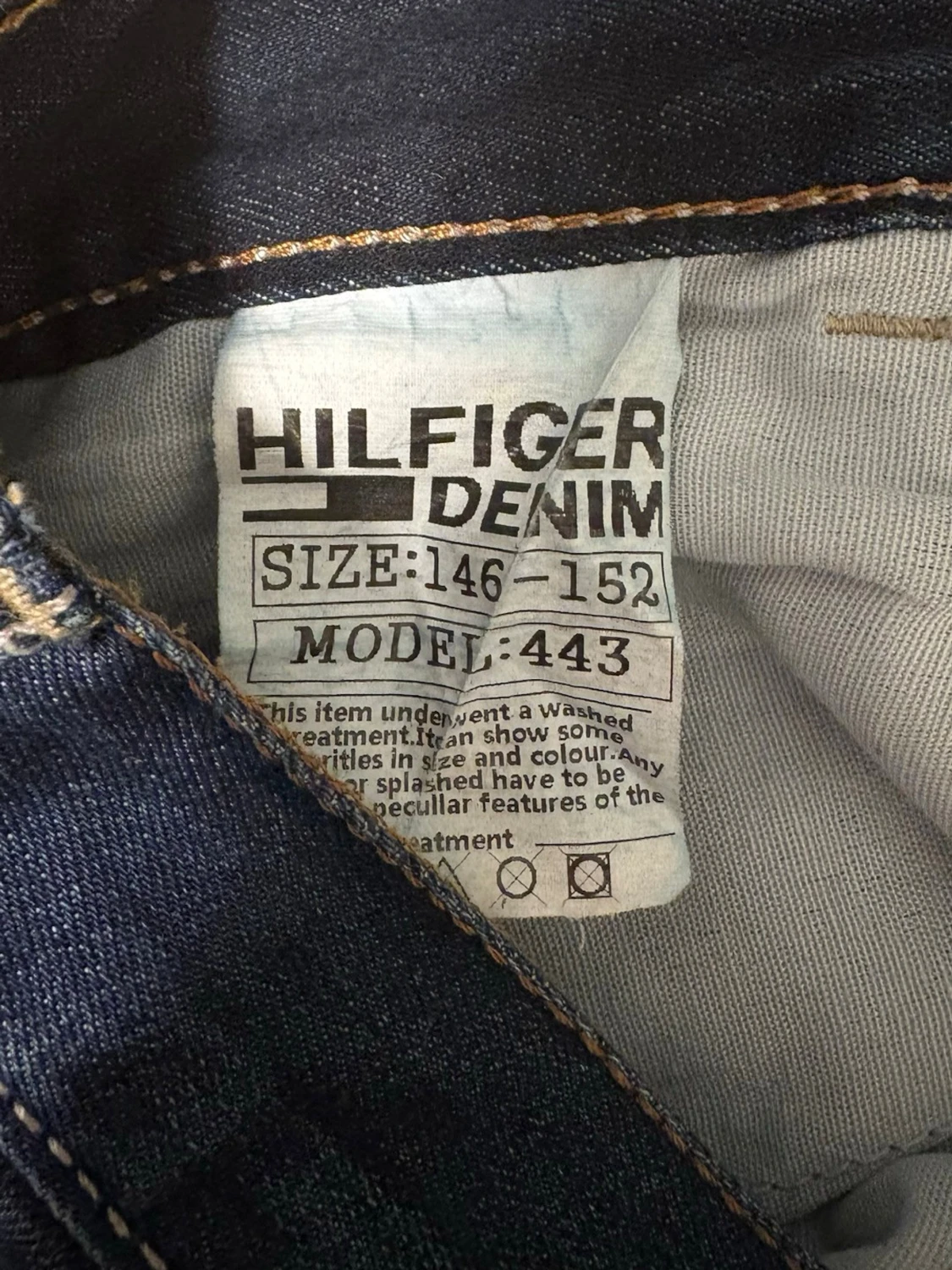 Mörkblå Hilfiger Denim jeans - 5