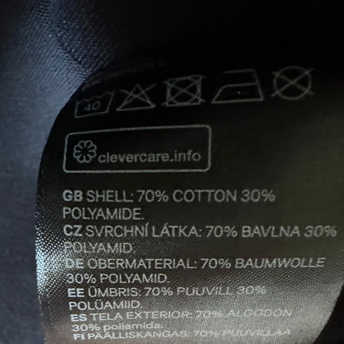 Svart overshirt från H&M, strl 48 - 3