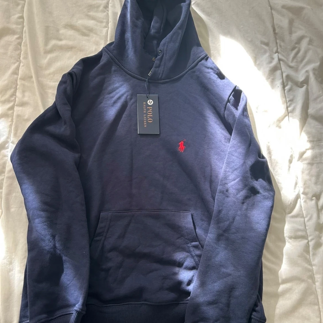 Mörkblå hoodie från Polo Ralph Lauren