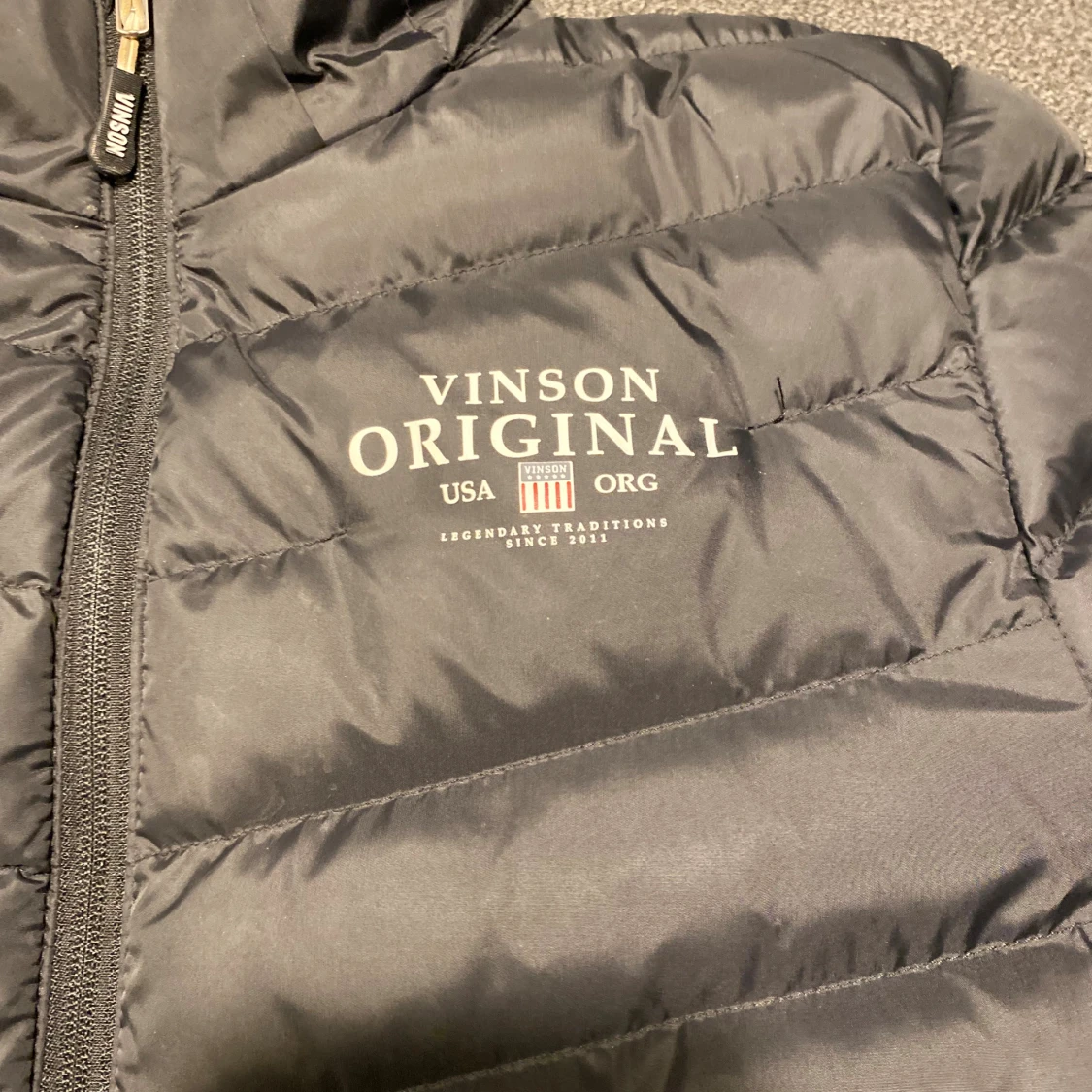 Svart pufferjacka från Vinson Original - 2