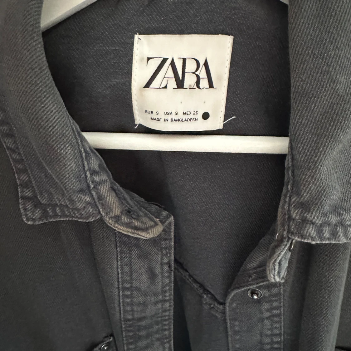 Zara Jeansjacka med päls armar - 2