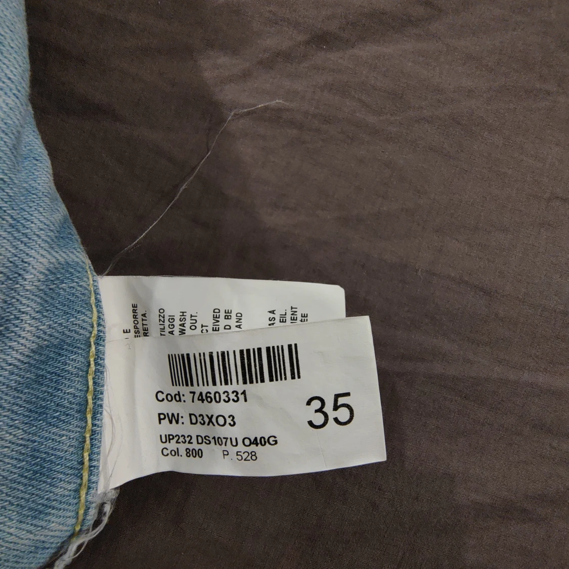 Ljusblå Dondup  Jeans med slitningar - 4