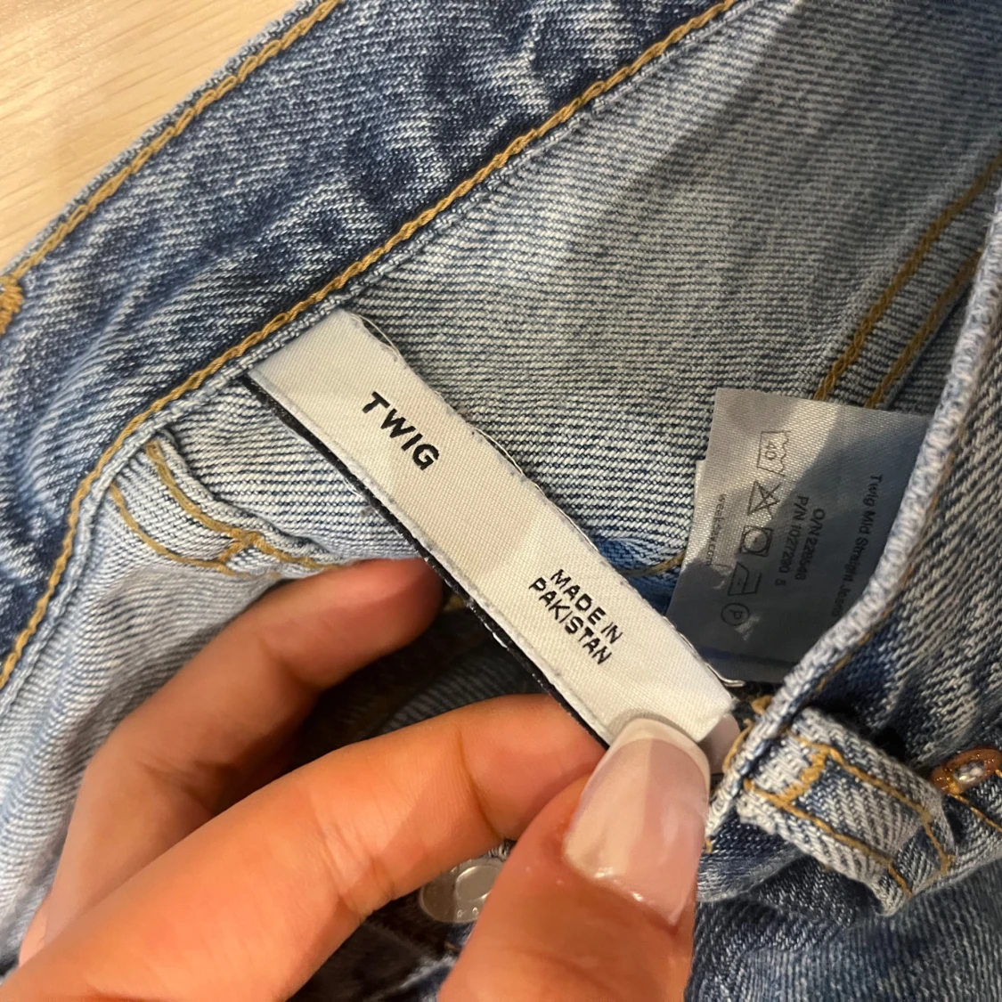 Blå jeans från Weekday Twig - 3